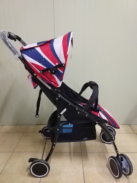 Коляска прогулочная GB X1 синий (с чехлом на ноги)