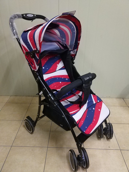 Коляска прогулочная GB X1 синий (с чехлом на ноги)