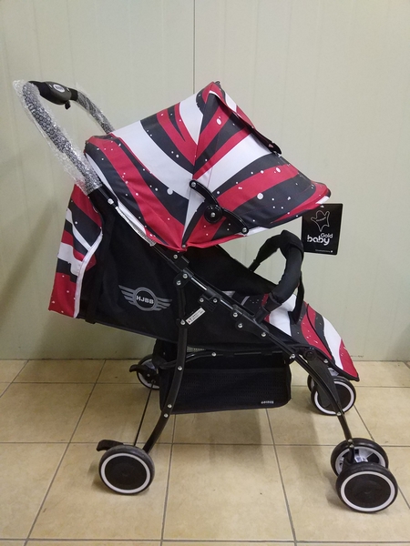 Коляска прогулочная GB X1 красный (с чехлом на ноги)