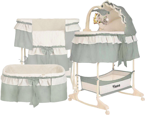  Колыбель Pituso Viana 3в1