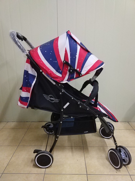 Коляска прогулочная GB X1 синий (с чехлом на ноги)