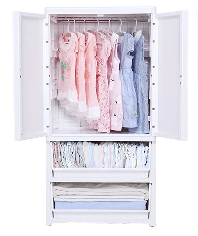 Комод пластиковый Игрушки, ящики и вешала SG06A35