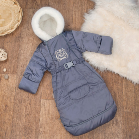 Комбинезон зимний для автокресла Инфанти 0-6 мес