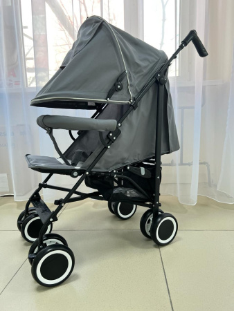 Коляска прогулочная Luxmom 1133 Темно-серый