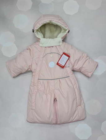 Комбинезон-трансформер Зимний, Жемчужный, 74