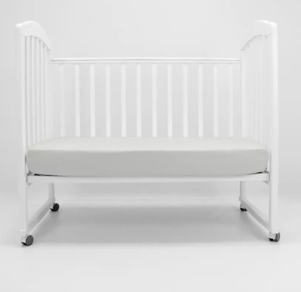 Простынь на резинке (60*120) серый