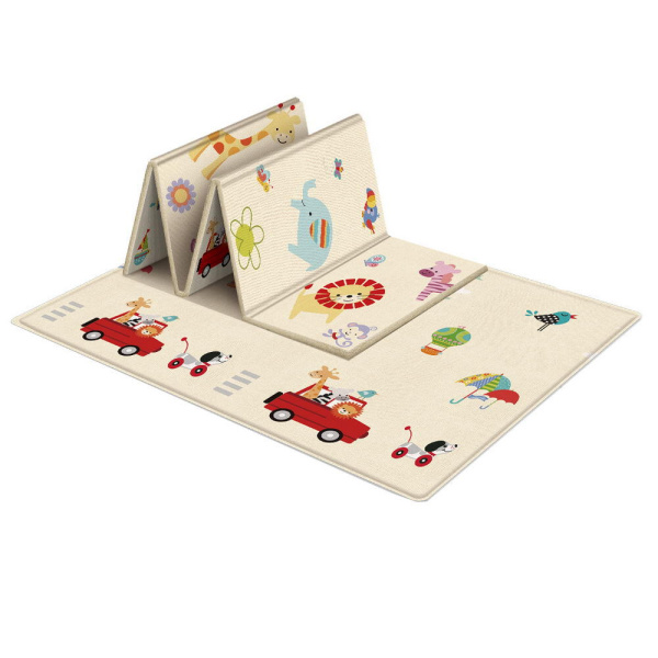 Коврик складной игровой развивающий Мадагаскар 180*100*1см