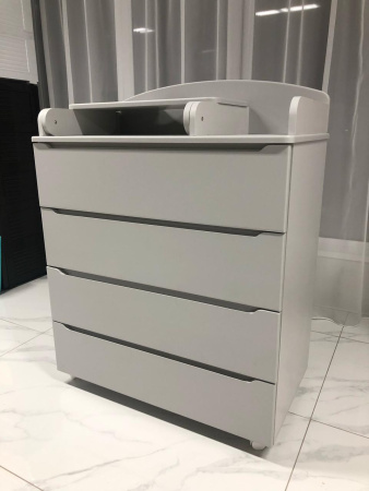 Комод Galaxy 80/4 Серый матовый