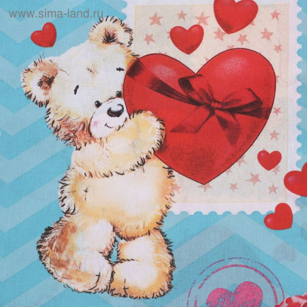 Комплект постельного белья 1,5 сп Эстелька "Плюшевые мишки"