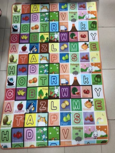 Коврик детский рулонный 180*150 см Алфавит/Алфавит 18204