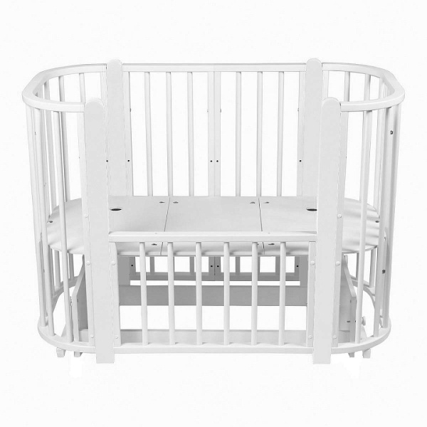 Кровать детская + маятник 5/1 Asti Белый-Белый