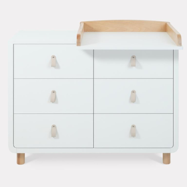 Комод RANT DORMA, 6 ящиков, White