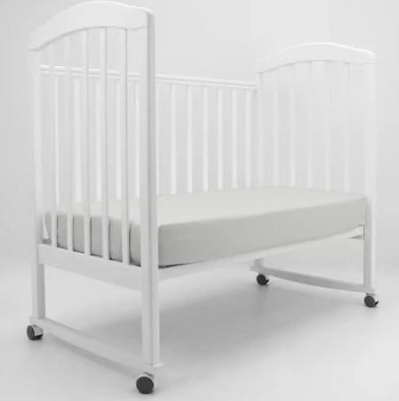 Простынь на резинке (60*120) серый