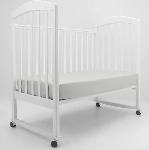 Простынь на резинке (60*120) серый