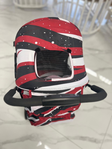 Коляска прогулочная GB X1 красный (с чехлом на ноги)