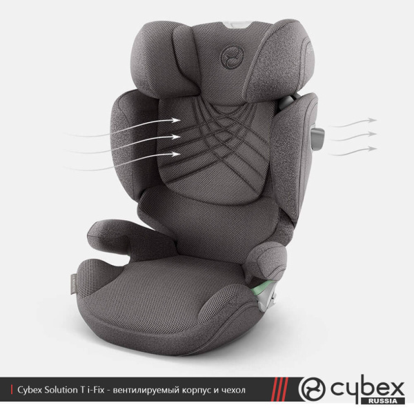 Автокресло 15-36кг CYBEX Solution T i-Fix Plus Peach Pink