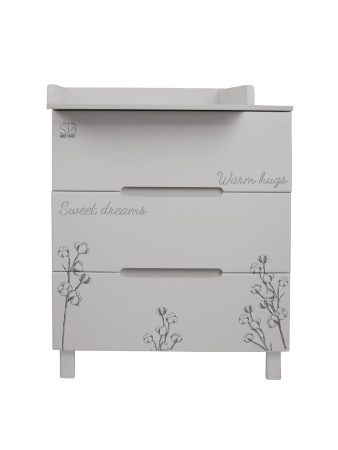 Пеленальный комод Sweet Baby Arte кашемир/хлопок