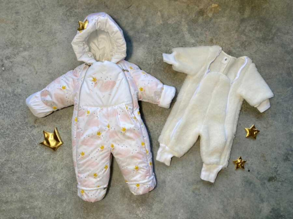 Комбинезон-трансформер Зима р 62, арт. 923,1 Машинки