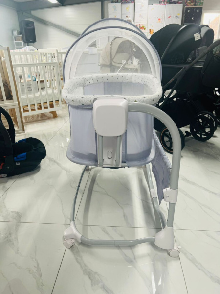 Колыбель Luxmom 08601 Светло-серый