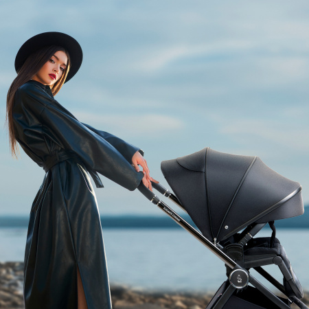 Коляска 2в1 SBL Elegante Chrome Black