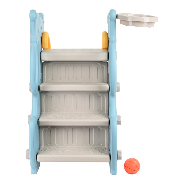 Горка Догги с баскет.кольцом Blue/Голубой, 170*52*82h