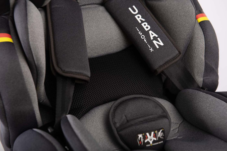 Автокресло 0-36 Peppy Urban Isofix Iron