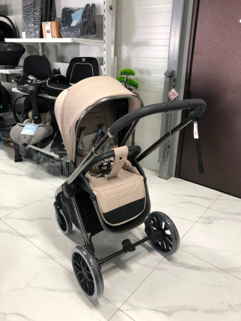 Коляска 3в1 Luxmom 888X Бежевый