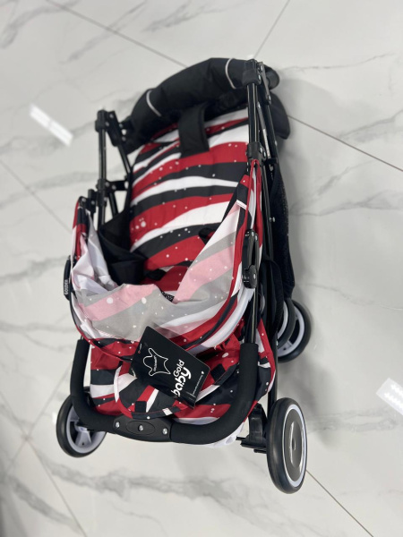 Коляска прогулочная GB X1 красный (с чехлом на ноги)