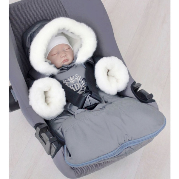 Комбинезон зимний для автокресла Инфанти 0-6 мес