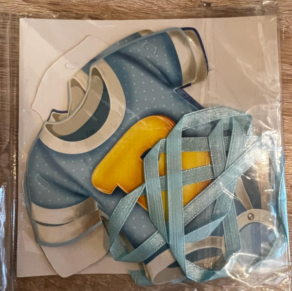 Гирлянда на ленте на рождение ребенка Baby (мальчик)