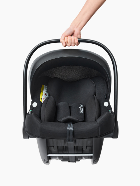 Автолюлька Happy Baby Safer (black)