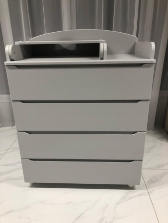 Комод Galaxy 80/4 Серый матовый