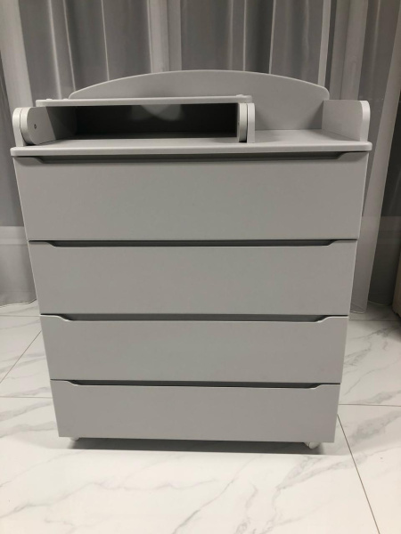 Комод Galaxy 80/4 Серый матовый