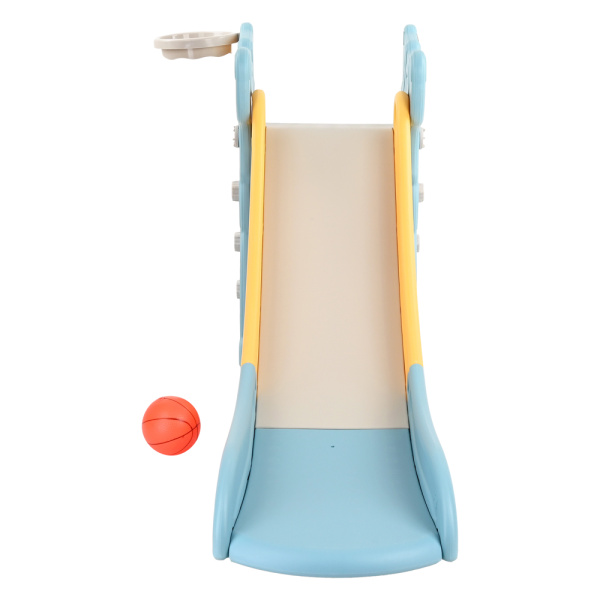 Горка Догги с баскет.кольцом Blue/Голубой, 170*52*82h