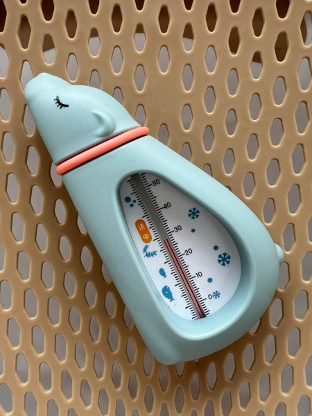 Термометр для воды Полярный мишка Голубой