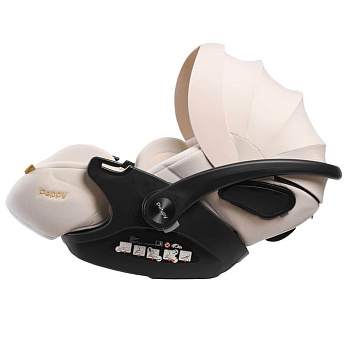 Автолюлька Peppy Verona I-Size 40-84 см (Бежевый)