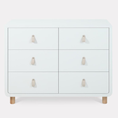 Комод RANT DORMA, 6 ящиков, White