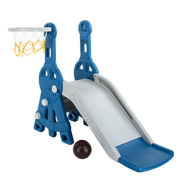 Горка Космо Синий-Серый 110*69*86