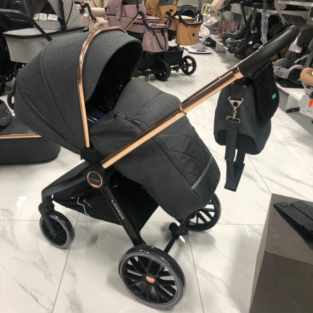Коляска 2в1 Luxmom 788 Темно-серый
