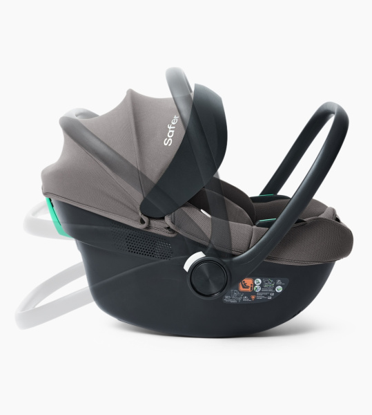 Автолюлька Happy Baby Safer (dark grey)