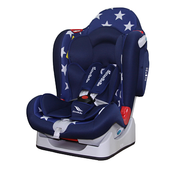 Автокресло 0-25 кг SisterBeBe Capsule JM03 Синий/синий со звездами (stars blue)