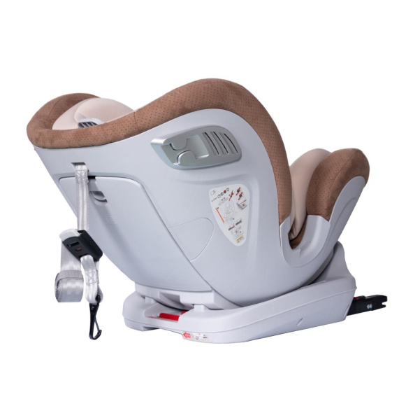 Автокресло 0-25 кг SisterBebe JM05 IsoFix Т.Бежевый Lux