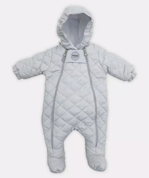 148/4 Комбинезон демисезонный Frosty arctic grey 0-3 мес