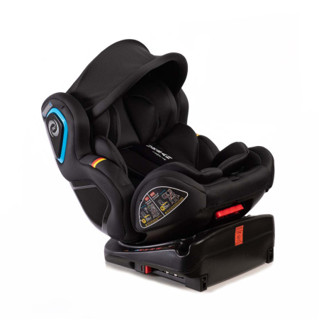 Автокресло 0-36 Peppy Urban Isofix Black