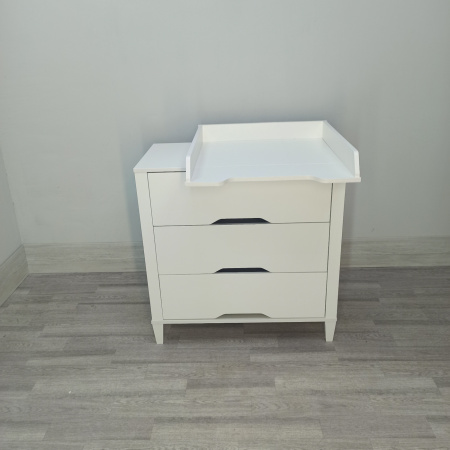 Комод Incanto Hollie 800/3 Белый Снежный