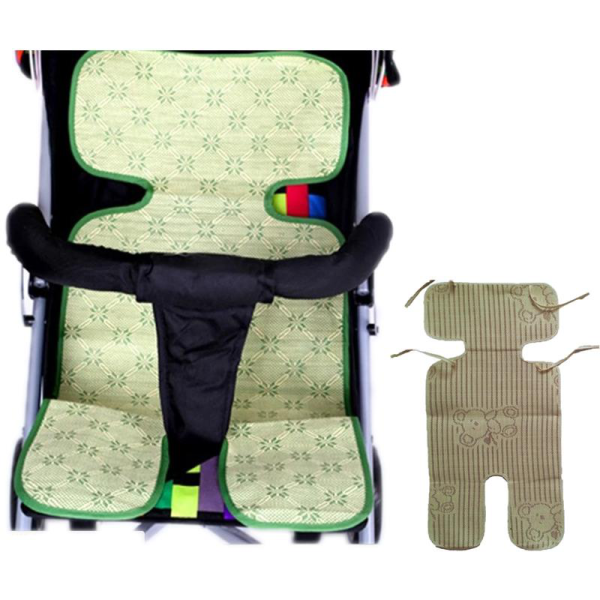 Вкладыш в коляску бамбуковый, на жаркое время года.