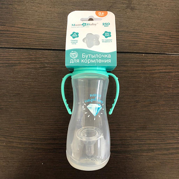 Бутылочка с ручками 250мл. 2969838