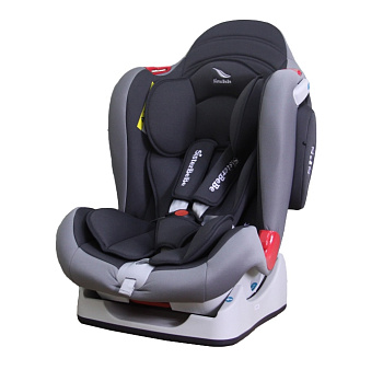 Автокресло 0-25 кг SisterBeBe Capsule JM03 Серый/т. серый (mix grey)