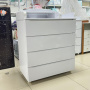 Комод Galaxy 80/4 Белый глянец