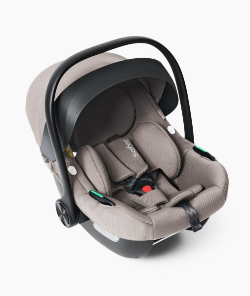 Автолюлька Happy Baby Safer (beige grey)